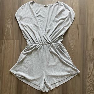 Urban outfitters ecote grey romper size small
